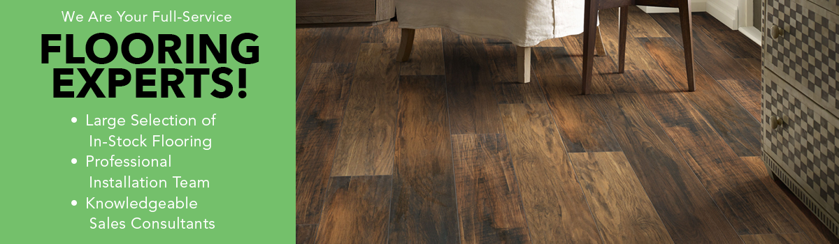 We Are Your Flooring Experts! Contact Us Web Banner